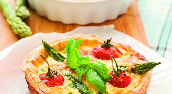 Spargelquiche